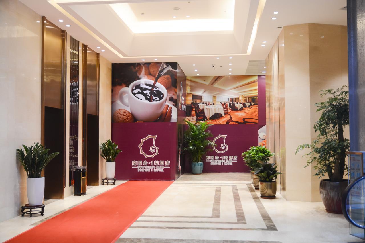 Southern-Club Station 1 Hotel-Free Canton Fair Shuttle Bus Екстериор снимка